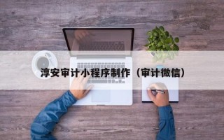 定安淳安审计小程序制作（审计微信）