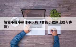 定安智能小程序制作小玩具（智能小程序流程与步骤）